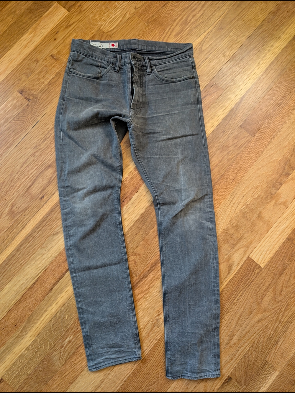 Matias Selvedge Grey Denim Made In Japan